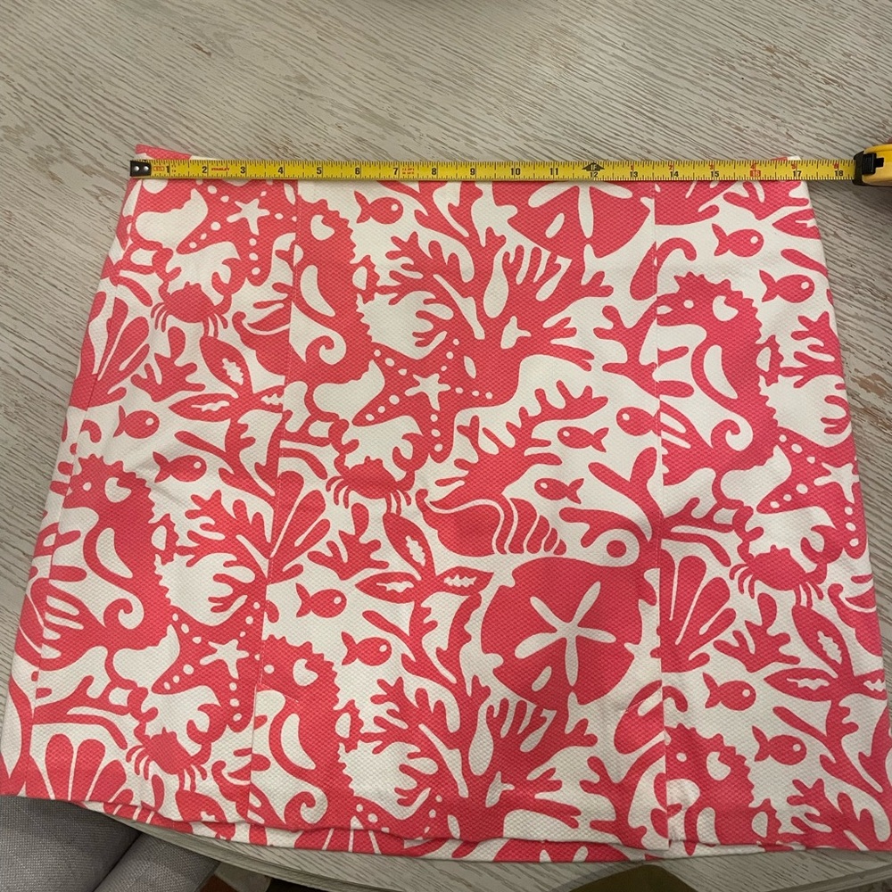 Vineyard Vines Hot Pink and White Mini Skirt - Picture 4 of 5